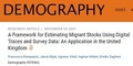 Demography journal title