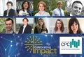 ESRC Celebrating Impact Prize Banner with headshots of the research team