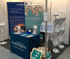 CPC exhibition stand at IUSSP conference